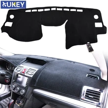 Коврик для приборной панели крышка приборной панели Накладка для Subaru XV Crosstrek Impreza 2012- Forester
