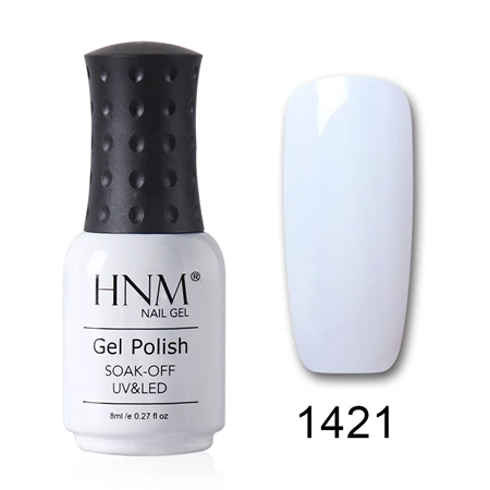 HNM 15 мл Чистый Цвет гель лак длинный последний УФ гель лак для ногтей светодиодный Гибридный Esmalte Permanente гель лак штамповка Эмаль Гель лак - Цвет: 1467
