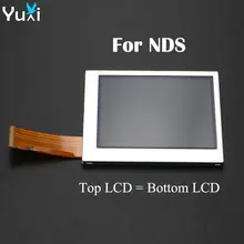 YuXi Top Bottom / Upper Lower LCD Screen Display for Nintendo DS For NDS Game Console LCD Screens YuXi Top Bottom / Upper Lower LCD Screen Display for Nintendo DS For NDS Game Console LCD Screens