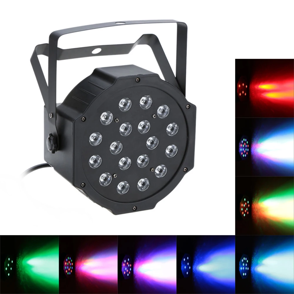 

New DMX-512 RGB LED Stage Lighting Effect 25W LED Stage Light DMX PAR Light Strobe 7 Channel Party Disco Show DJ Club Party KTV