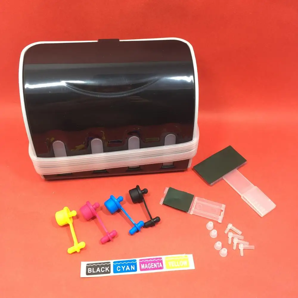 YOTAT DIY CISS 4 color CISS Ink Tank use for HP Epson Brother Canon printer-in Continuous Ink