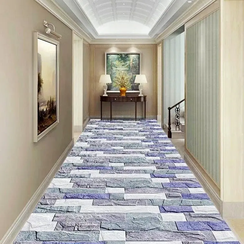 Креативный ковер в коридор гостиная домашний лестничный ковер крыло отеля коврики декоративные ковер при входе/коврик для прихожей модный ковер - Цвет: Z100