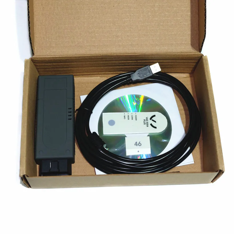 5 шт./лот свободное новейшее DHL ois V5.13/V4.4.10 VAS5054A плюс с Keygen OKI полный чип VAS 5054A Bluetooth USB