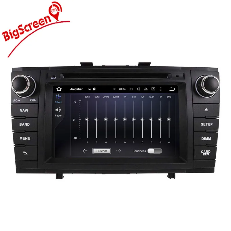 Best Android 8.0 7.1 Octa 8 Core Car DVD Player GPS Navigation For Toyota Avensis T27 2009-2015 Record Headunit Multimedia Stereo 5