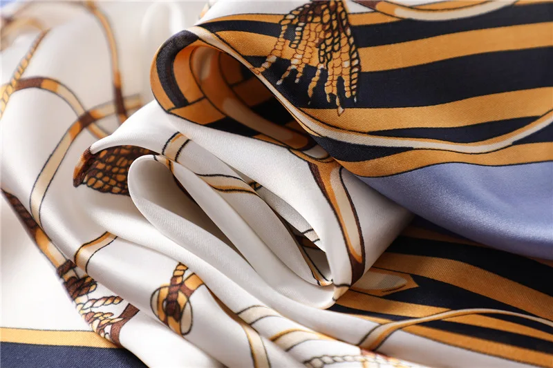 Ruicesstai 2019 сезон: весна-лето новый шелковый шарф Элитный бренд шарфы, сатин квадратный 70*70 см элегантный для женщин работы шейный платок