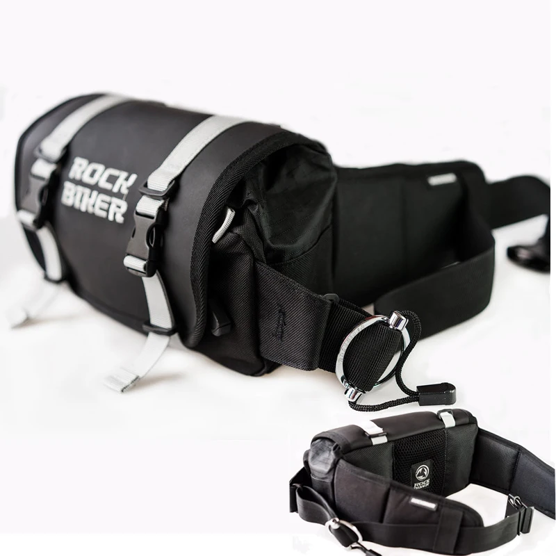 

New Fashion 100% Waterproof Motorcycle Waist Bag Men Women Traveling Hiking Fishing Moto Bag Knight Fider Motorcycle Tank Bags