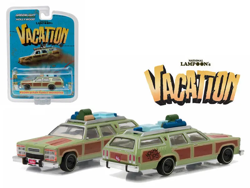 

GL 1:64 1979 Family Truckster "Wagon Queen" alloy model Car Diecast Metal Toys Birthday Gift For Kids Boy
