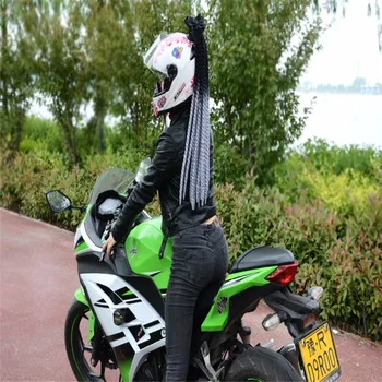 

Motorcycle Helmet Braids Off Road Beon Demon Horns Vintage Gxt Iron Man Decoration Dirt Bike Predator Military Simpson Scooter