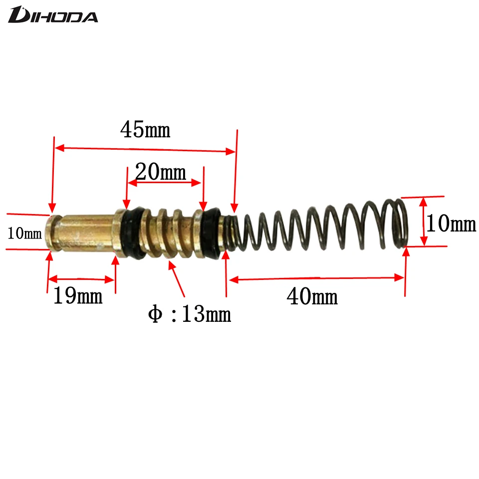 Buy Motorcycle Clutch brake pump 12.7mm piston plunger repair kits master