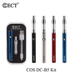 Vape Pen Kit ECT COS DC B5 Starter Kit с 450 мАч Cos Preheat батарейный мод для электронных сигарет и 0,5 мл B5 распылитель электронных сигарет для густая масляная