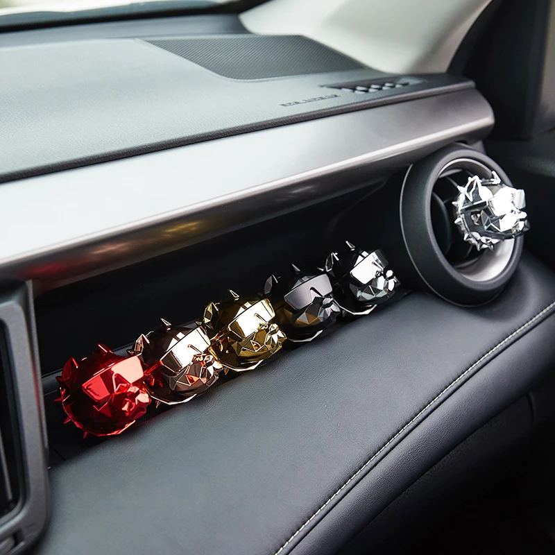 Creative Bulldog Car Perfume Fragrance Car Interior Decoration Clip Car Air Freshener Scent Parfum Voiture Bulldog Diffuser DIY - Image 6