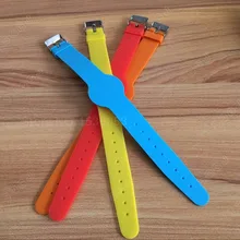 200 шт./лот 125 кГц ID EM4100 RFID смарт-браслет силиконовые электронные браслеты браслет для контроля доступа/фитнеса