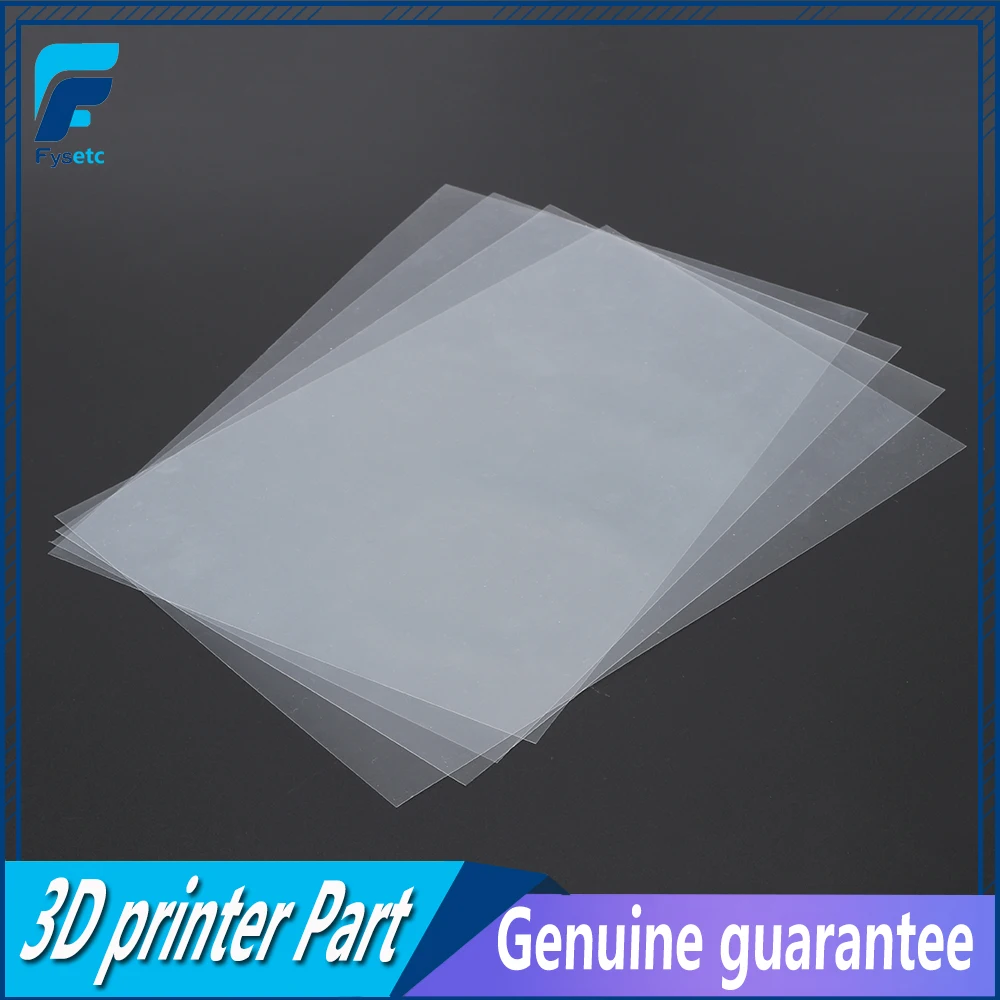 4 листа FEP пленки 120 мм x 180 0 1 DLP LCD SLA смолы 3D принтер для Wanhao Дубликатор D7 Proniks KLD-LCD 1260