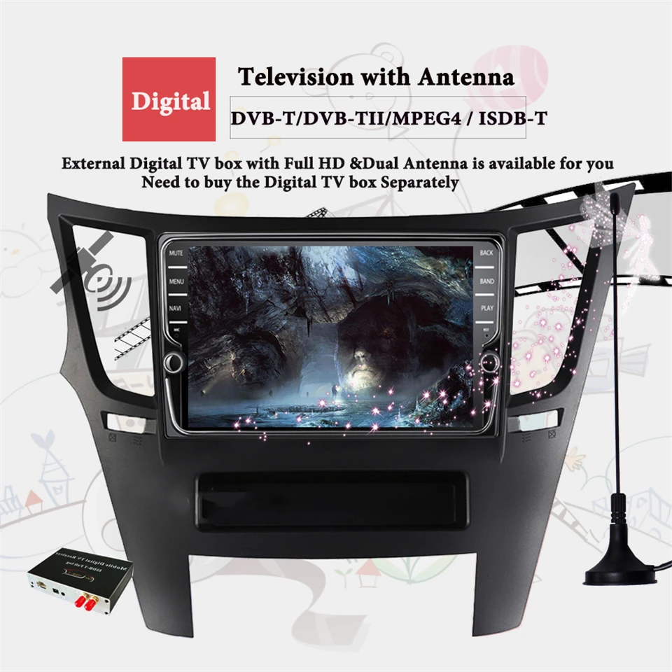 Clearance 9" Octa Core 4G Android 9.1 64GB DSP Car DVD Player Radio GPS Glonass Navigation For Subaru Outback Legacy 2009-2014 RGB Carplay 13 Clearance 9" Octa Core 4G Android 9.1 64GB DSP Car DVD Player Radio GPS Glonass Navigation For Subaru Outback Legacy 2009-2014 RGB Carplay 13