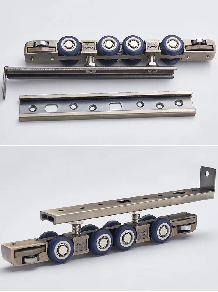 Раздвижные Двери Подвесные колеса кухня ванная комната деревянные двери шкив Бытовая фурнитура Аксессуары 8 колес подвесные колеса
