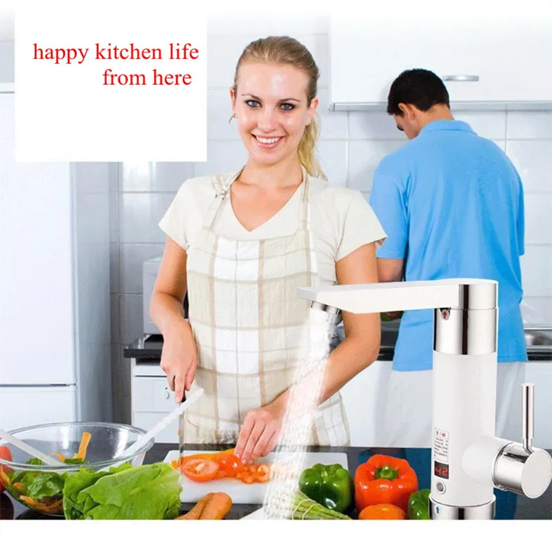 Cozinha hot aquecimento elétrico tankless Instantânea torneira