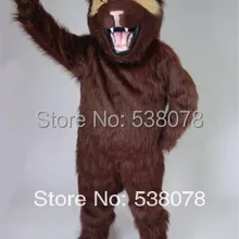 Взрослых Размеры плюшевые Материал Wild Wolf Маскоты костюм персонажа из мультфильма Маскоты te наряд нарядное платье партии карнавальный костюм sw680