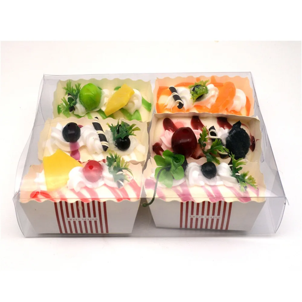 2018 игрушка Kawaii вкусный торт хлеб мороженое малыш игрушечные лошадки мягкими для сжимания медленно распрямляющаяся снимает стресс