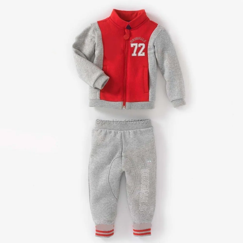 Retail New 2014 Autumn Winter boy's coats&pants shampooers jogging