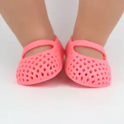 Новые сандалии пластиковые туфли для 43 см куклы для новорожденных 17 дюймов куклы обувь