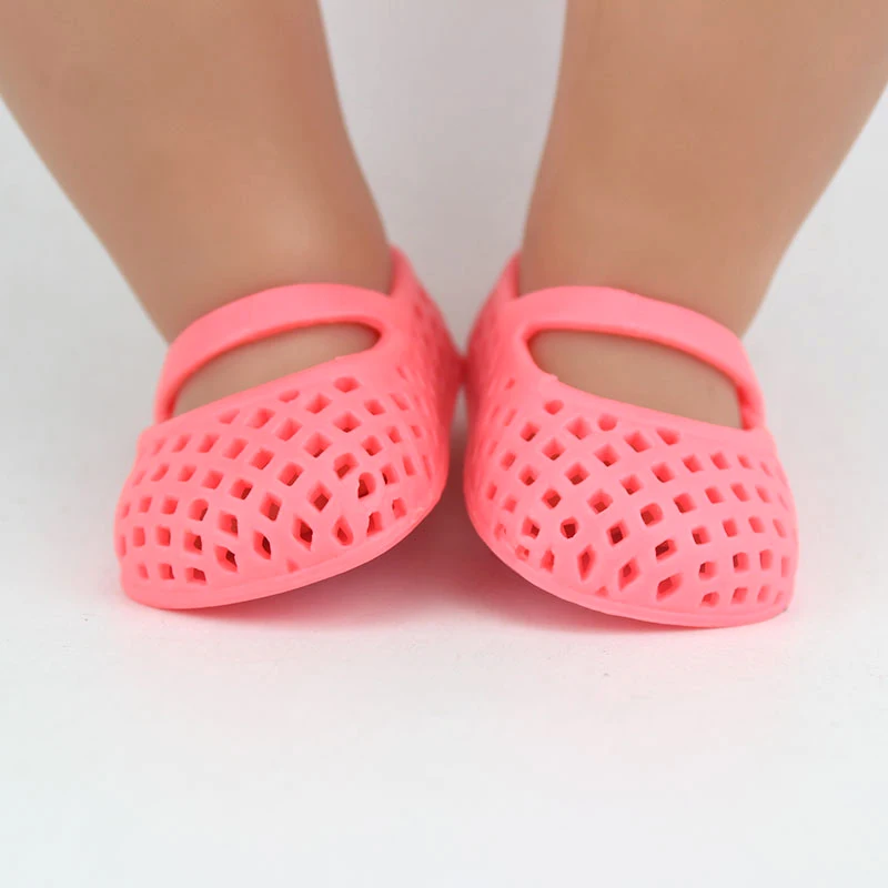 

New Sandal Plastic Shoes For 43cm Baby Dolls 17 inch Born Dolls Shoes