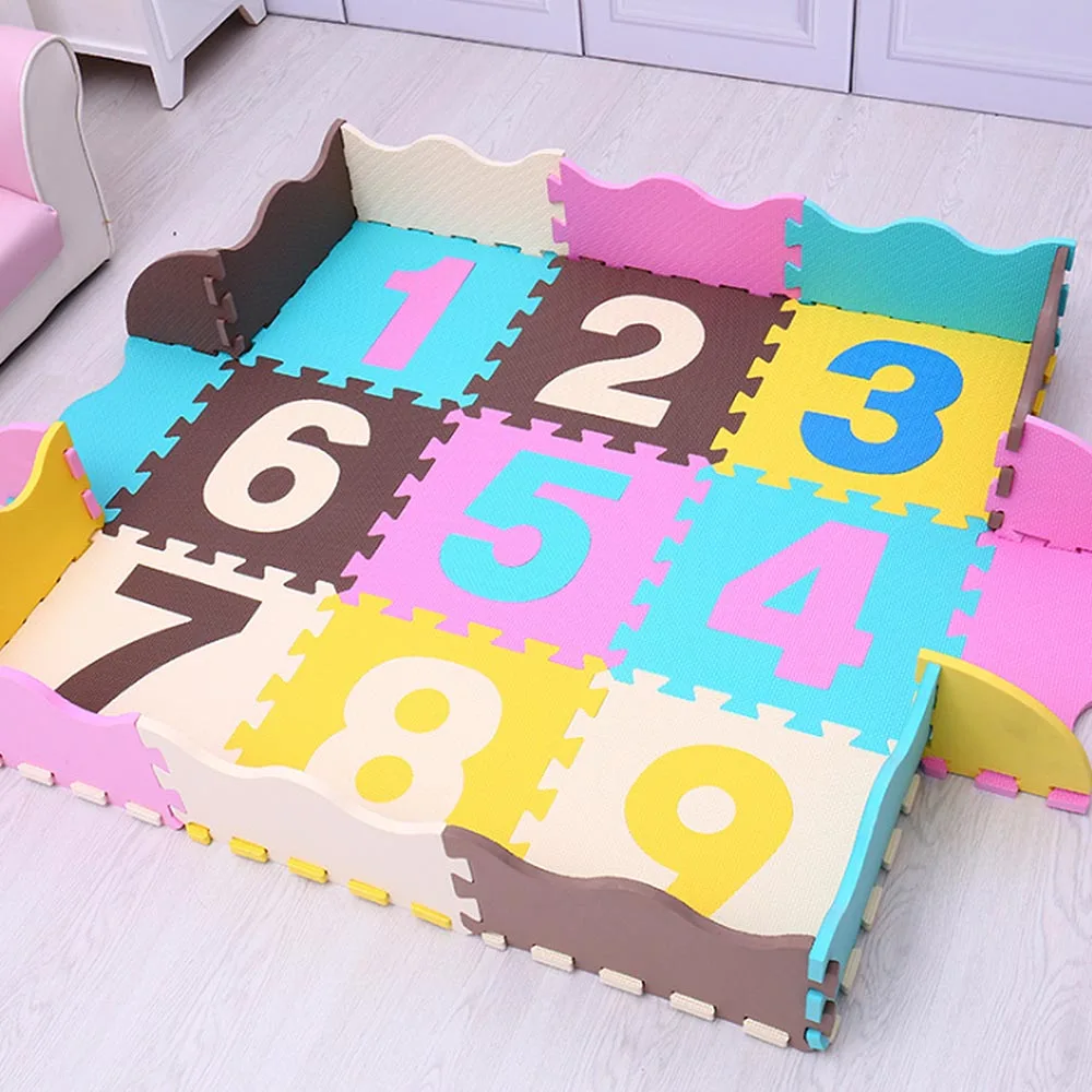 30*30*1cm Cross Pattern Baby Climbing Mat Eva Foam Non slip Mat Kids