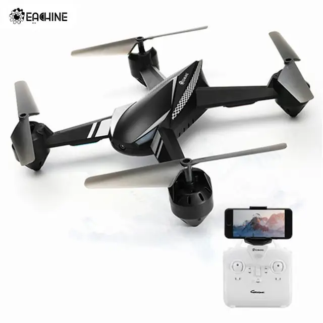$US $65.99  Eachine E32HW WiFi FPV With 720P HD Camera Altitude Hold Mode Black Two Batteries RC Drone Quadcopt