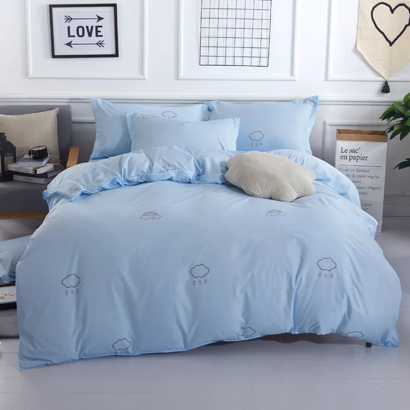 Lover You Me Sweet Full King Queen Double Size Duvet Cover 1 5m 8m Lover You Me Sweet Full King Queen Double Size Duvet Cover 1 5m 8m 2m 2 Bed Linens Flat Sheet 3 4 Pcs Bedding Set Bedlinen In From Home