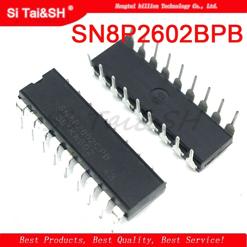 1 шт. SN8P2602BPB SN8P2602 SN8P2602AP SN8P2602CPB DIP-18 | Электронные компоненты и принадлежности