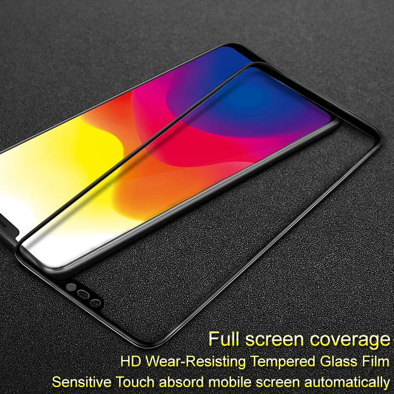 Для естественных X21 Экран Fingerprinnt Стекло протектор iMAK PRO + Полное покрытие