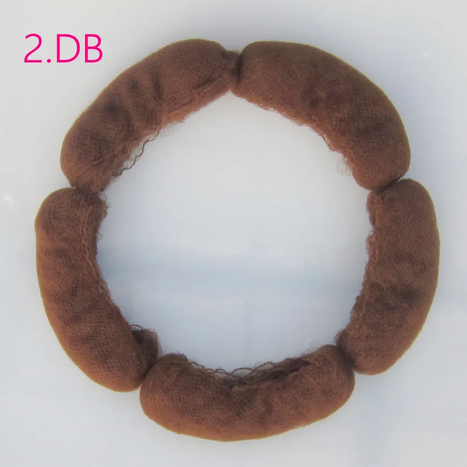 Нейлоновые накладки для волос 2018 100 шт.|bun hairnet|wig capnylon hair net |