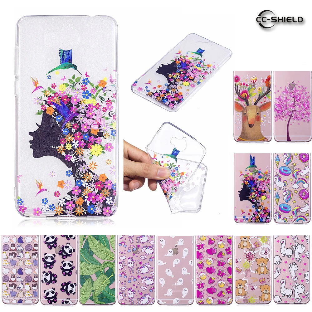 

Soft TPU Case for Huawei Y6 2017 III MYA-L11 Transparent Silicone Cover Phone Case for Huawei Nova Young MYA-L41 MYA-AL00 Coque