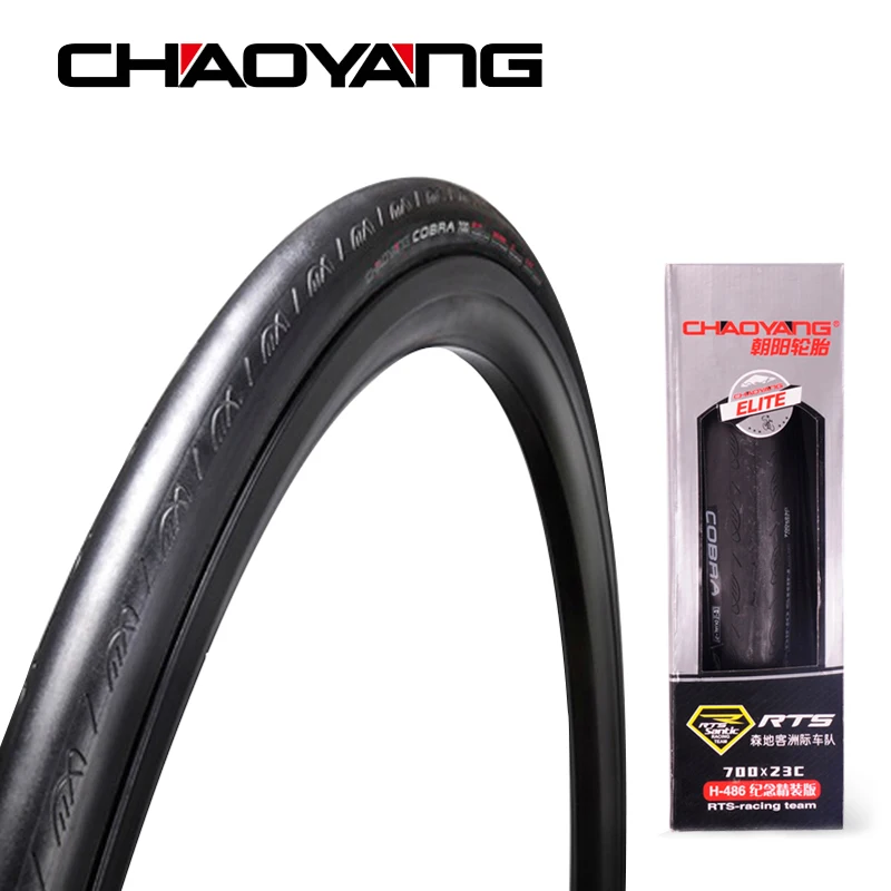 

CHAOYANG 700C x 23C Road Bike Tyre for Training Racing Bicycle Tube Tire 120 TPI Folding Fixed Gear Puncture-proof Tyre 1 piece