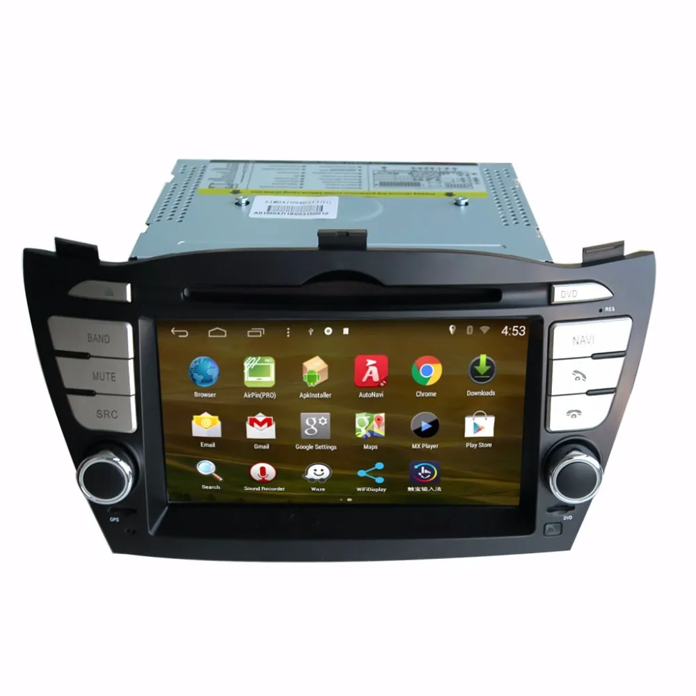 Best Android Car DVD Video Player For Hyundai IX35 TUCSON 2010 GPS Navigation Multi-touch Capacitive screen,1024*600 high resolution. 12