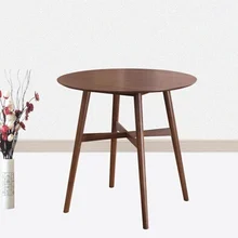 Столы для кафе мебель Массив дерева круглый стол basse современный минималистичный стол современного дизайна журнальный столик оптом 106*106,7*103,7 см
