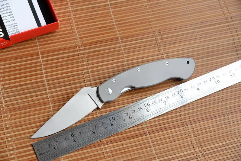 

JUFULE OEM Military C36 TC4 Titanium CPM S30v Folding Tactical Outdoors Survival fruit EDC Tools camping hunting Kitchen Knife