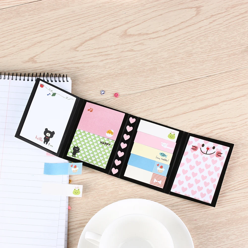 

1PC New Hot Lovely Animals Sticker Bookmark Marker Memo Flags Sticky Notes Office Desk Accessories