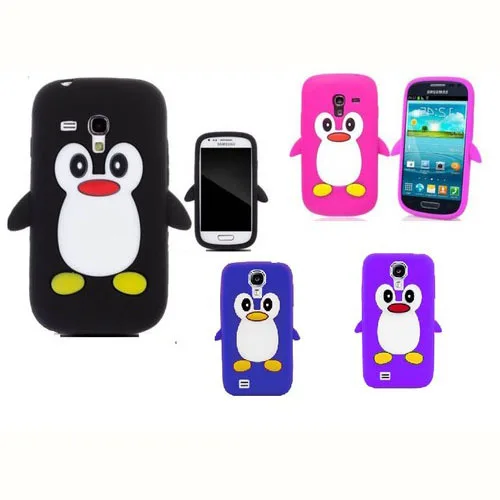 penguin silicone soft cover for samsung galaxy s4 mini i9190 free screen protector on penguin silicone soft cover for samsung galaxy s4 mini i9190 free screen protector on
