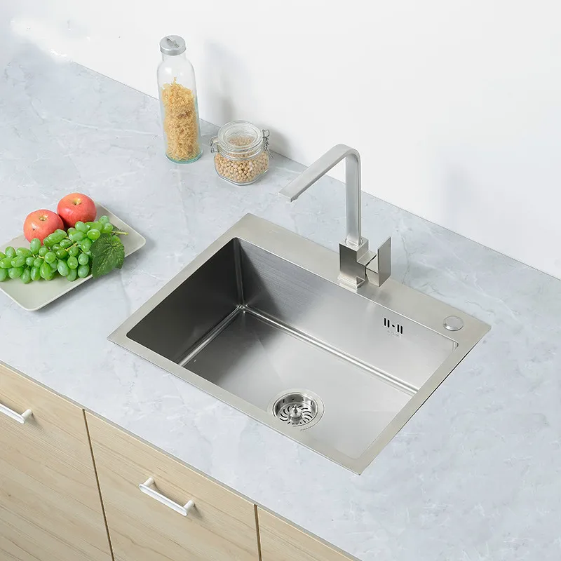 

ITAS9933 spillway hole 304 stainless steel without faucet above counter or undermount single bowl