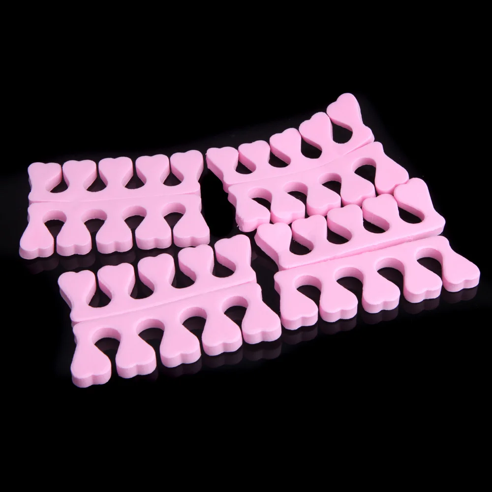 

8Pcs Soft Finger/Toe Separators Feet Care Sponge Nail Tools Sponge Foam Pedicure Manicure Toe Separators Styling Tools