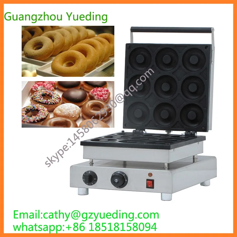 Factory price donut machine yeast donut making machine 9pcs Mini Donut Machine Donut Fryer Machine