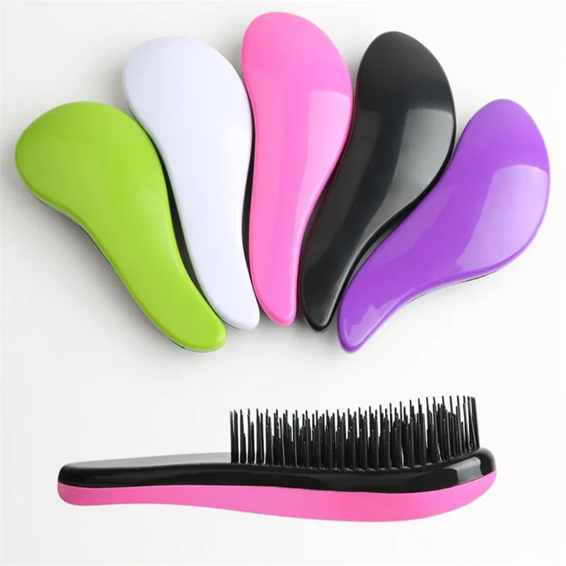

1pcs scalp Hair Brush Comb Detangling Handle Show Er Anti-Static Salon Styling Tamer Tool for Women Massager Detangle