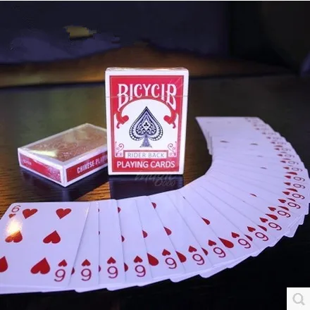 Волшебные карты Svengali Deck Atom игральные магические трюки уличные Детские пазлы