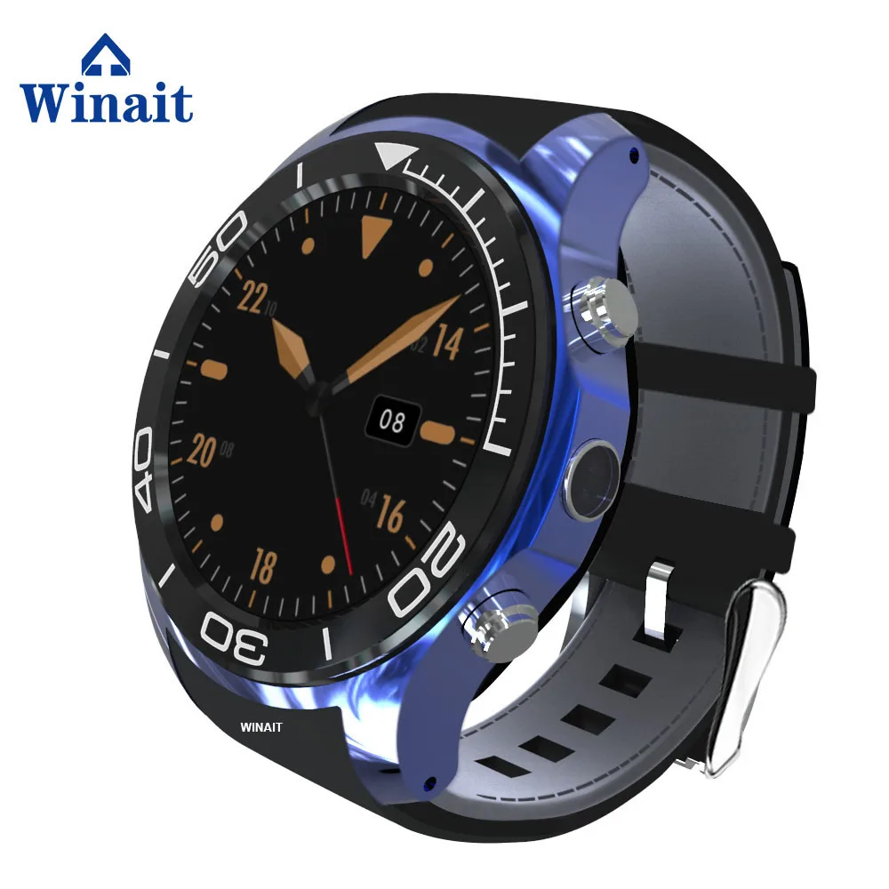  Winait 3G Android 5.1 GSM Digital Smart Watch with Touch Display GPS Heart Rate Wifi Watch Phone