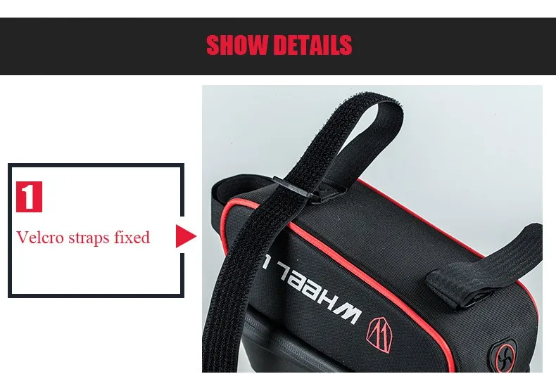 Непромокаемая велосипедная сумка с защитой от деформации для сенсорного экрана, велосипедная каркасная сумка, мини Светоотражающая спортивная сумка для отдыха на открытом воздухе, велосипедная сумка