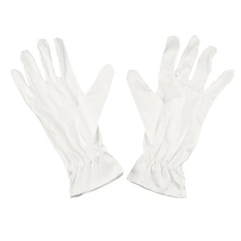 

MOOL White Mini faser Dust Proof Jewelry Silver Inspection Gloves