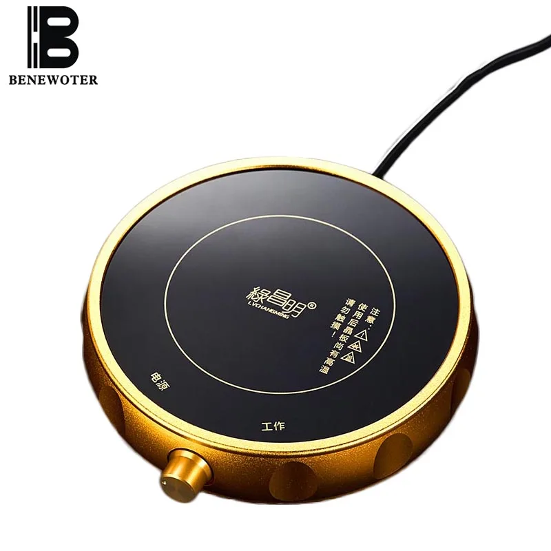 

220V New Design Portable Kettle Heater Teacup Heater Glass Teapot Heating Warm Base Coffee Milk Breakfast Warmer Tea Accessories