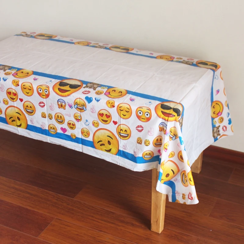 Disposable Plastic Table Cloth Table Cover Tablecloth Waterproof For Kids Birthday Party Decoration 180*108cm