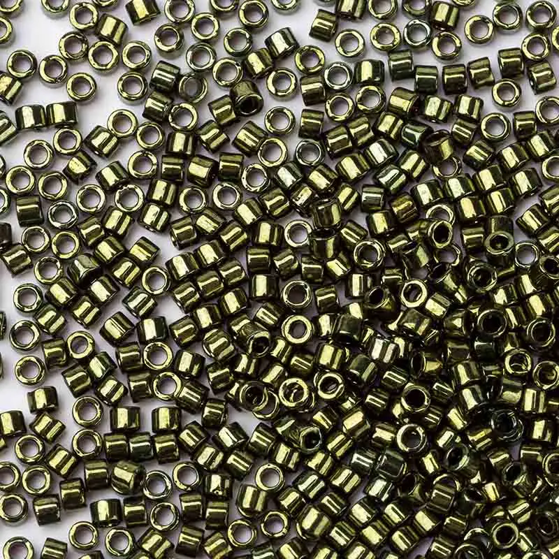 DB11 (3)Taidian Delica Beads 110 Miyuki Seedbeads Handmade Jewelry Finding Making Metallic Dark Kaspberry DB12 35gramslot