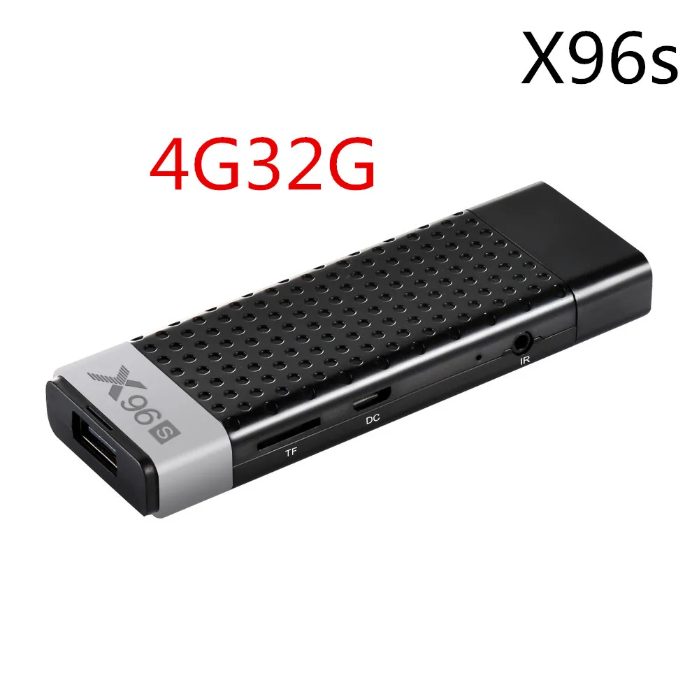 Android X96s tv Stick и Android 9,0 дисплей ключ четырехъядерный Amlogic S905Y2 Wifi 4 Гб ram 32 Гб rom Bluetooth Smart tv Box - Цвет: 4G32G